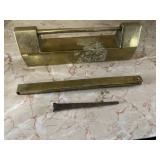 Vintage Chinese brass padlock