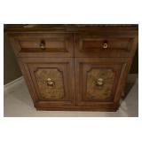 Vintage Hollywood Regency-style hall chest