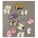 Assorted Cabbage Patch Doll Shoes / Skates