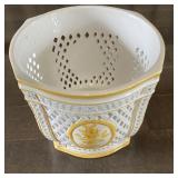 vintage Italian Capodimonte planter