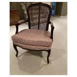 Antique French Provincial Louis XV Bergere