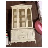 Vintage 1978 Marx Toys Breakfast Cabinet & Content