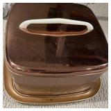 Vintage Lincoln Beautyware square cake carrier