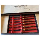 Vintage Crown Sheffield stainless steel knives