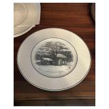 Vitnage Spode Copeland Plate 'Famous American'