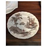 Vintage Johnson Brothers Old Mill Plate