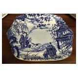 Royal Crown Derby Blue Mikado Plate