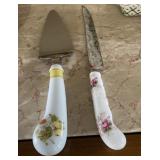 Prill Sheffield England cake serving utensils