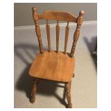 Vintage Windsor-style arrow back dining chair