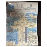 Biblical 12 Tribes of Israel Famlly Tree Poster