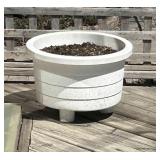 White Planter Pot