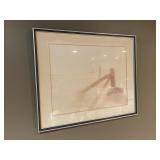Corner Post Watercolour #1/25 Framed ARTIST?