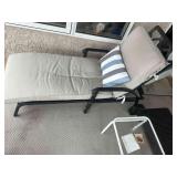 GluckStein Home Lounger Chair on Wheels w/ Padding