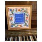 vintage Berggren Scandinavian ceramic tile trivet