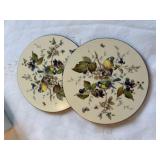 (2) Vintage Coasters