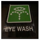 Eye Wash Sign