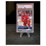 Sebastian Aho Young Guns Carolina Hurricants PSA 9