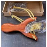 handmade wooden hunting slingshot kit