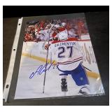 Alex Galchenyuk Signed Photo Montreal Canadians