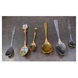 Assorted Collectors Spoons