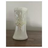 Vintage Belleek Pottery 'Typha' Vase