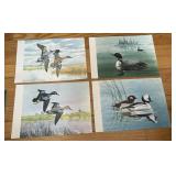 Vintage 1966 Rudy Duck Prints