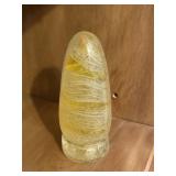 Authentic Altaglass hand-blown glass paperweight