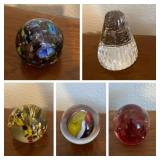Vintage paperweights decorative