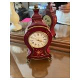 Vintage Prexim mechanical alarm mantel clock