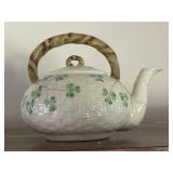 Belleek Ireland Fine Porcelain Shamrock RARE!
