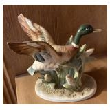 Vintage Lefton China Mallard Duck Figurine **