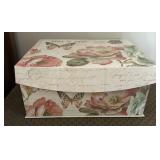 Vintage keepsake storage box