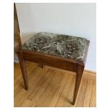 Vintage Mid Century Wooden Bench