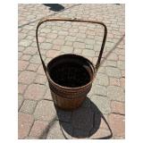 Vintage Bamboo Basket