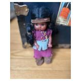 Vintage 1960s Native American Doll RARE!