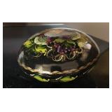 Vintage Russian hand-painted trinket box