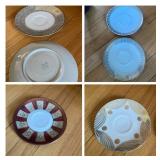 Assorted Porcelain Plates