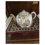 Vintage Sudlow's Burslem 'Gold Willow'Teapot