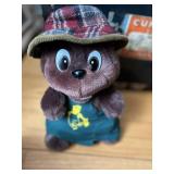 Vintage Beaver Lumber 'Joe Beaver' mascot plush