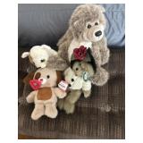 Lot of 4 Stuffies