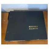 Vintage Record Album with Vinyls