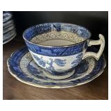Vintage Booths 'Real Old Willow' Teacup & Saucer