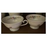 Vintage Porcelain Teacups & Saucers