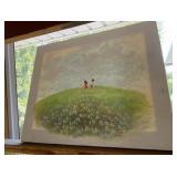 Vintage Mid Century Painting Signed Ming