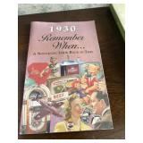 Remeber When 1930s Booklet
