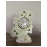 Vintage Irish Shamrock Clock