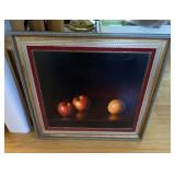 Still Life of Three Apples by Luciano Guanieri