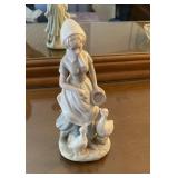 Vintage Goebel Porcelain Figure #412 Angel Lantern