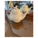 White Porcelain Teapot Grace's Teaware