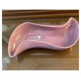 Vintage Red Wing Pottery Zephyr Pink dish